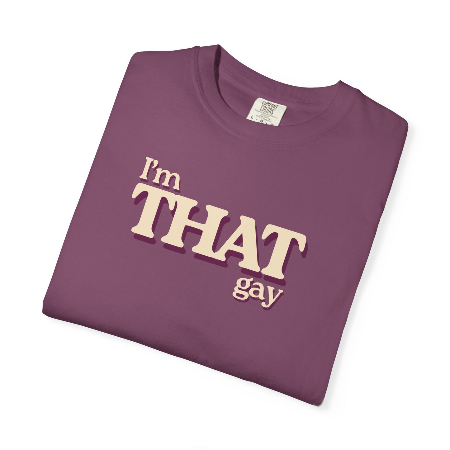 I'm THAT gay